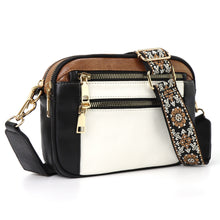 Load image into Gallery viewer, colorblock women purse triple zip lightweight buy
