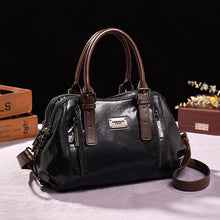 Load image into Gallery viewer, compact pu leather shoulder bag daily carry
