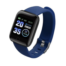 Load image into Gallery viewer, dark blue fitness smart watch 8 sports modes purchase
