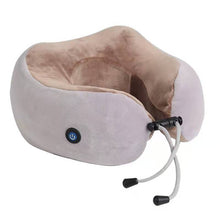 Load image into Gallery viewer, electric neck shoulder massager pillow with constant heat for pain relief
