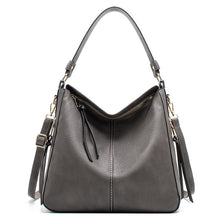 Load image into Gallery viewer, fashion hobo bag women high capacity solid color
