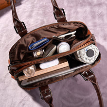 Load image into Gallery viewer, fashion shoulder bag women splicing leather
