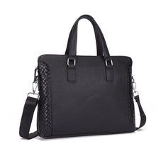 Load image into Gallery viewer, first layer cowhide briefcase 14 inch laptop men
