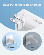 Load image into Gallery viewer, foldable prong 100W charger stays locked outlet no wobble
