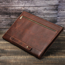 Load image into Gallery viewer, genuine leather laptop case 14 inch men buy online
