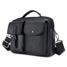 Load image into Gallery viewer, genuine leather men sling bag lightweight
