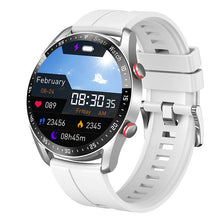Load image into Gallery viewer, genuine leather smart watch bluetooth call affordable price
