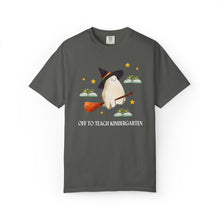 Load image into Gallery viewer, Ghost Halloween Teacher T-Shirt: Off to Teach (Grade or Subject)
