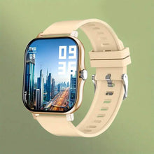 Load image into Gallery viewer, gold smart watch alloy body silicone strap purchase
