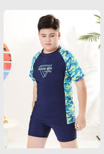 Load image into Gallery viewer, gray camouflage swim cap
