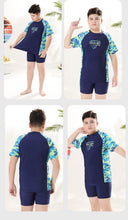 Load image into Gallery viewer, green camouflage swim cap
