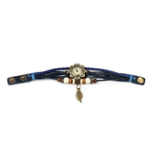 Load image into Gallery viewer, handmade leather wrist watch

