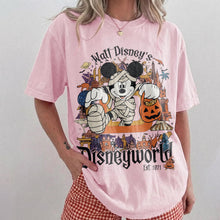 Load image into Gallery viewer, Retro Walt Disney World Halloween T-Shirt - Cotton Tee

