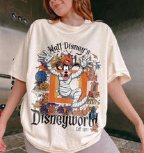Load image into Gallery viewer, Retro Walt Disney World Halloween T-Shirt - Cotton Tee
