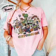 Load image into Gallery viewer, Custom Disney Pixar Halloween — Bella+Canvas Tee
