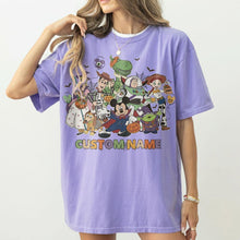 Load image into Gallery viewer, Custom Disney Pixar Halloween — Bella+Canvas Tee
