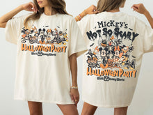 Load image into Gallery viewer, Retro Mickey's Not So Scary Halloween Party 2026 Skeleton Co — Bella+Canvas Tee
