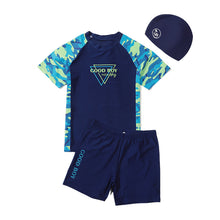 Load image into Gallery viewer, kids camouflage pool hat elastic
