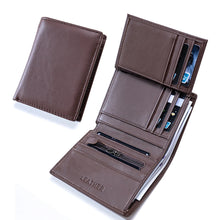 Load image into Gallery viewer, leather wallet gift for men
