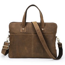 Load image into Gallery viewer, lightweight genuine leather briefcase men shop online
