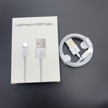 Load image into Gallery viewer, StitchGreen USB to Lighting 1 Meter cable fast charging usb cable for iOS charging lighting cable
