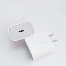 Load image into Gallery viewer, StitchGreen 20W Power PD Plug Fast USB C Power 1M Cable Adapter Wall Charger For I phone
