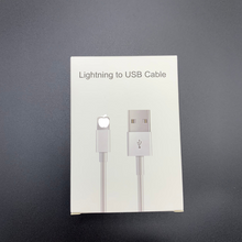 Load image into Gallery viewer, StitchGreen USB to Lighting 1 Meter cable fast charging usb cable for iOS charging lighting cable
