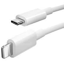 Load image into Gallery viewer, StitchGreen 20W usb type c to lighting 1 Meter cable fast charging usb cable for iOS charging lighting cable
