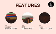 Load image into Gallery viewer, men’s everyday leather wallet
