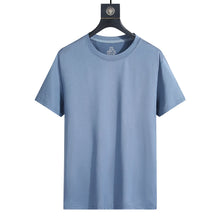 Load image into Gallery viewer, men's polyester round neck shirt summer
