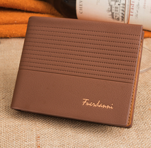 Load image into Gallery viewer, men’s slim bifold wallet with card holder buy
