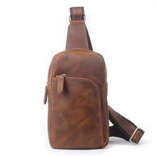 Load image into Gallery viewer, mens artisan crazy horse leather bag online
