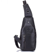 Load image into Gallery viewer, mens leather bag wearable multiple ways
