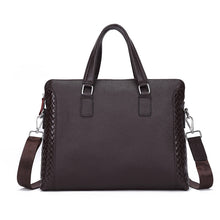 Load image into Gallery viewer, mens leather business commute bag shop now
