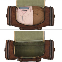 Load image into Gallery viewer, mens leather overnight bag
