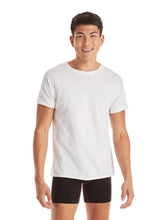 Load image into Gallery viewer, mens white crewneck undershirt
