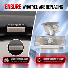 Load image into Gallery viewer, Mini Cooper Door Puddle Lights 2025–2026 – 4th Gen, 2-Pack
