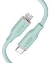 Load image into Gallery viewer, mint green iphone charging cable silicone shop
