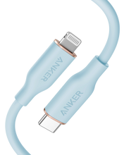 Load image into Gallery viewer, misty blue usb-c lightning cable tangle free order
