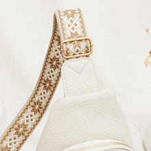 Load image into Gallery viewer, oval sling bag pu leather multi pocket buy

