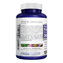 Load image into Gallery viewer, NusaPure Passion Flower Extract 300 mg – 120 Vegan Capsules
