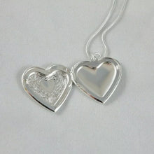 Load image into Gallery viewer, photo locket necklace silver
