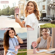 Load image into Gallery viewer, Portable Mini Fan, 6-Speed USB Rechargeable Foldable Desk Fan

