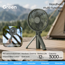 Load image into Gallery viewer, portable cooling fan carabiner clip lightweight travel fan
