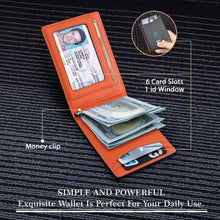 Load image into Gallery viewer, premium leather RFID wallet for men shop

