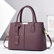 Load image into Gallery viewer, pu leather tote bag women multiple colors
