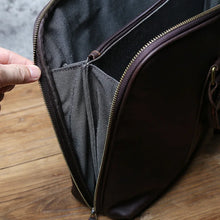 Load image into Gallery viewer, real cowhide mens crossbody bag purchase
