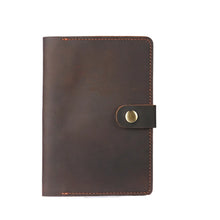 Load image into Gallery viewer, refillable-pocket-notebook-cover-cow-leather
