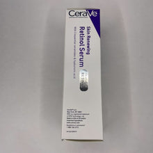 Load image into Gallery viewer, CeraVe Skin Renewing Retinol Serum packaging on a gray background
