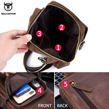 Load image into Gallery viewer, retro crazy horse leather shoulder bag men
